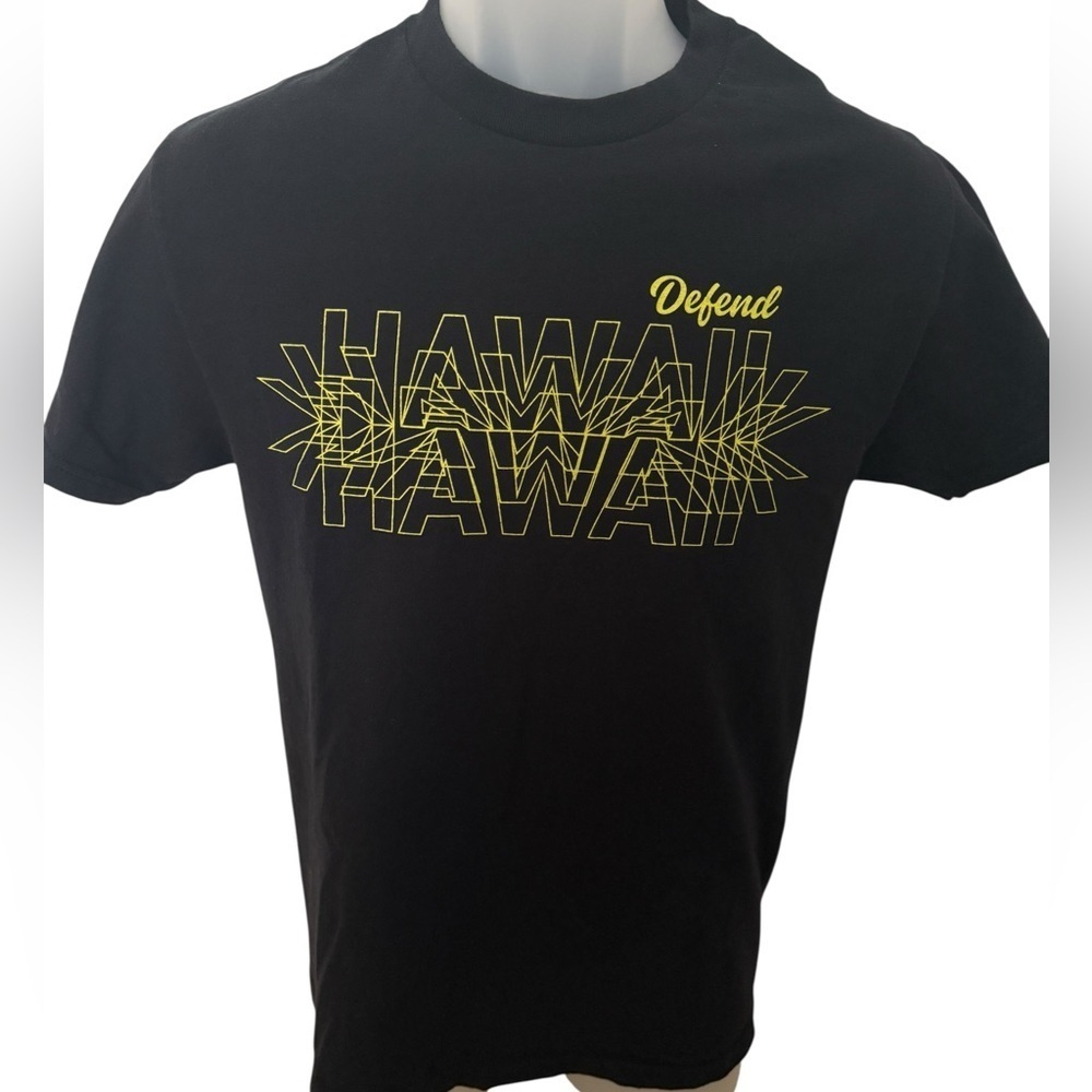 Defend Hawaii Tee Shirt Hawaiian Surf Men S Small